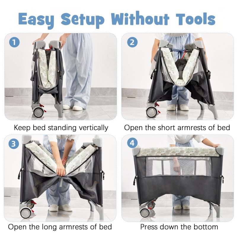 Play yard with bassinet 