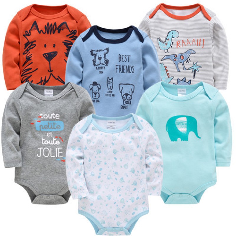 9-12 Months 100% Cotton Baby Clothes Onesies Baby Clothes New Born