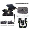 SteAnny 5-in-1 Baby Stroller Travel System Portable Pram Unisex Infant Carriage PU Leather