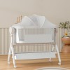 Steanny Bassinet Automatic Rocking Bassinet Electric Swing Bedside Sleeper for Baby Newborn Co-Sleeper Suit 0-6M. Coupon:USD50for705