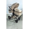 Steanny Baby Stroller 2-in-1 Baby Carriage Reversible Stroller Foldable Pram Upto 55lbs, Suit Newborn to Toddler with Mami Bag (Coupon Code: USD120)