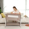 Steanny Baby Bassinets, Newborn Bedside Sleeper Adjustable Portable Rocking Cribs