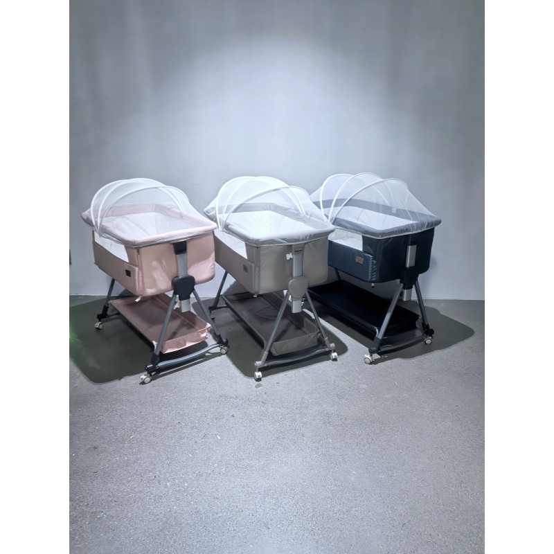 Steanny Baby Bassinets,,Newborn Bedside Sleeper Foldable Portable Rocking Bassinet Copon Code"  USD60OFF "