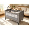 Pack 'n Play, Foldable Playard with Wheels & Changing Table, Suitable for Newborns to Toddlers( black)