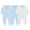 Newborn Baby Winter Clothes 3 Pcs Baby Boys Girls Rompers Long Sleeve Clothing Romper Infants Menino Overalls Costumes