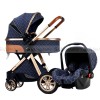 Newborn Prams 3-In-1 Baby Stroller With Basket Portable Toddler Carriage