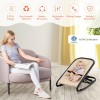 2-in-1 Ergonomic Baby Rocker with 2 Adjustable Recline Positions