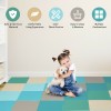 58 Inch Toddler Foam Play Mat Baby Folding Activity Floor Mat