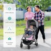 Lightweight Baby Stroller with One-Hand Quick Folding