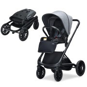 2-in-1 Convertible Baby Stroller with Oversized Storage Basket 2-in-1 Convertible Baby Stroller with Oversized Storage Basket
