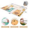 Large Baby Playpen with Mat, Play Yard for Toddlers, Includes Balls, Pull Rings, Anti-Slip Suckers, and Gate – Indoor & Outdoor Use