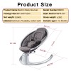 Electric Baby Rocking Chair Automic Swing Bouncer Newborn Cradle 0-12M hotmom