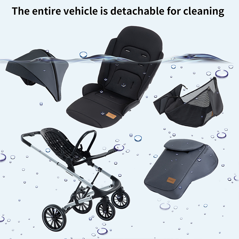 SteAnny Convertible Baby Stroller, Foldable Newborn Pram, Baby Carriage, Standard Stroller Suit Toddler Infant Coupon code: USD69