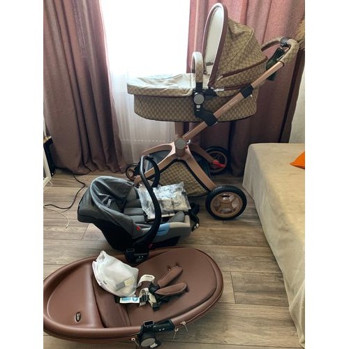 Hot mom gucci stroller best sale