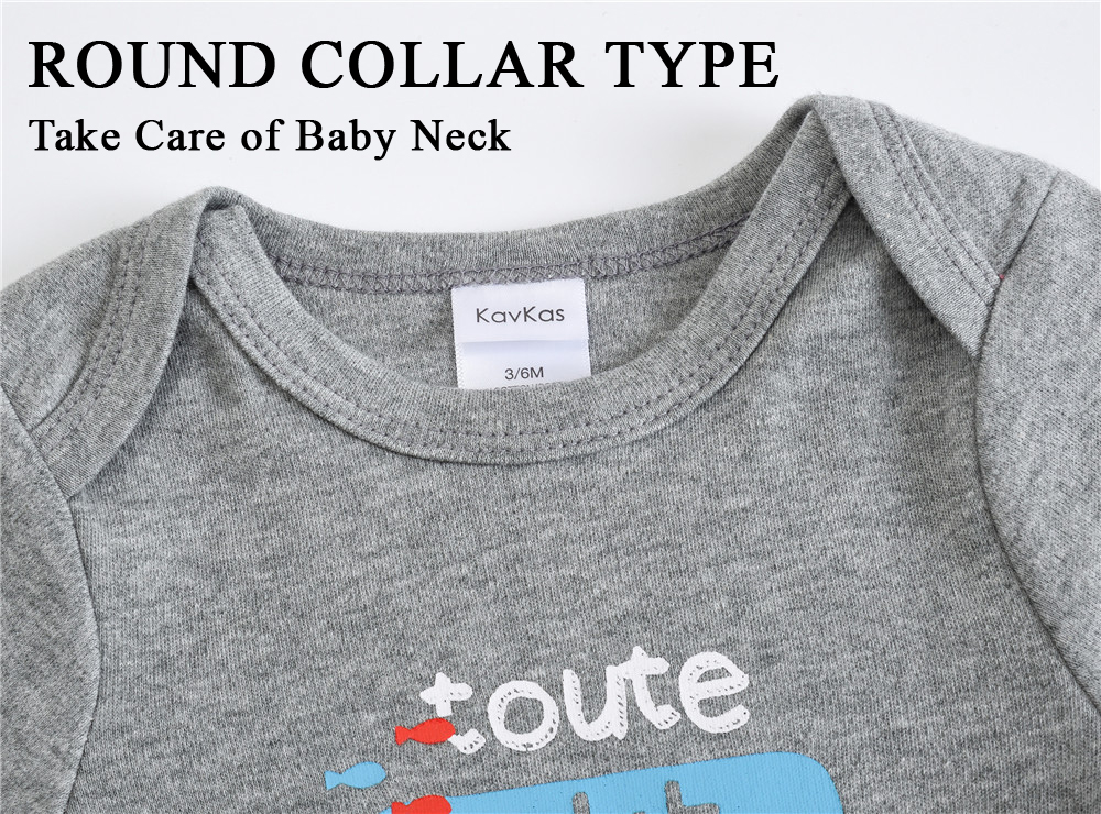 Baby Boys Girls Bodysuit 6 PCS 3 PCS Long Sleeve 100% Cotton Baby Clothes  0-12 months Newborn body bebe Jumpsuit Clothing